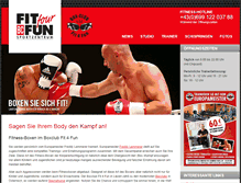 Tablet Screenshot of fitfourfun.at